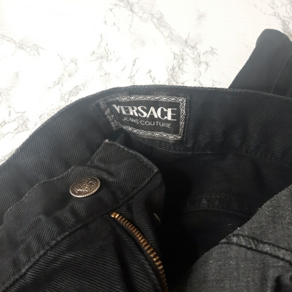 Versace vintage black Jean's Preowned - Picture 4 of 6